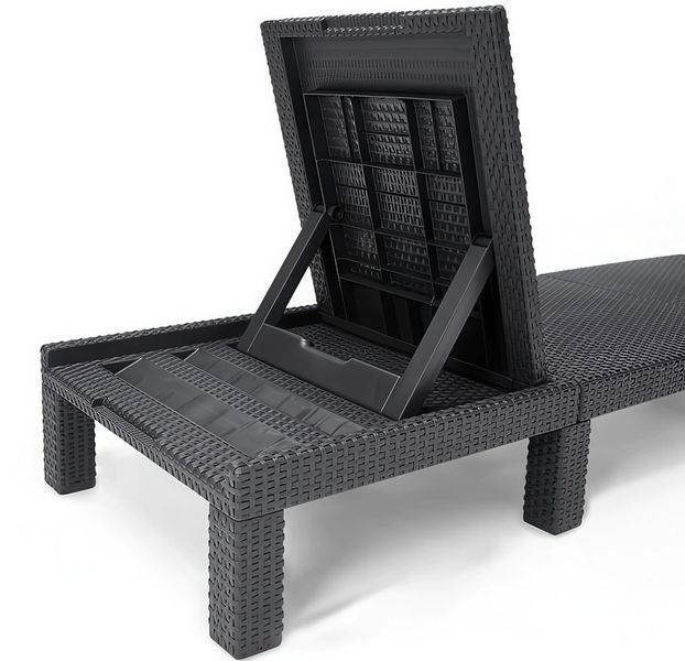 DAYTONA DELUXE Комплект садових шезлонгів коричневого кольору, 2 предм. 006070-9990142 фото