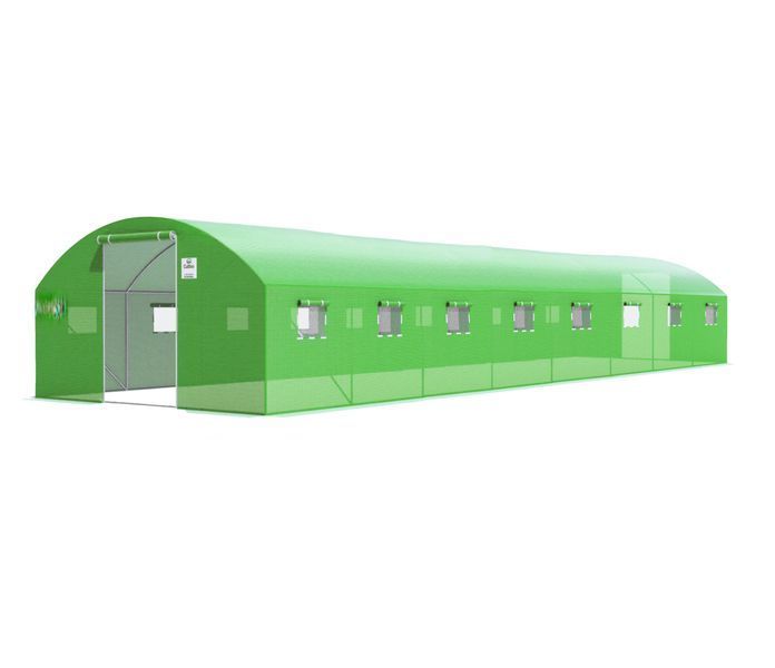 ТУННЕЛЬ С ДВОЙНЫМИ ДВЕРЯМИ 4x8x2 - 32 м2, зеленый 007279-9991792 фото