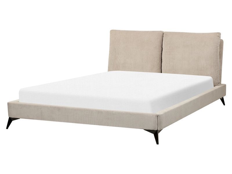 Ліжко Corduroy MELLE 160 x 200 см (EU King Size) Taupe 316186-421378 фото