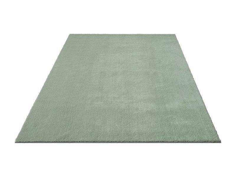 Килим з коротким ворсом, який можна прати, протиковзкий - Зелений - 140 x 200 см - RELAX 4081265-0115672 фото