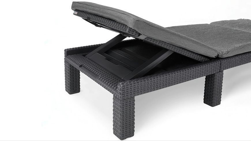 DAYTONA DELUXE Комплект садових шезлонгів коричневого кольору, 2 предм. 006070-9990142 фото
