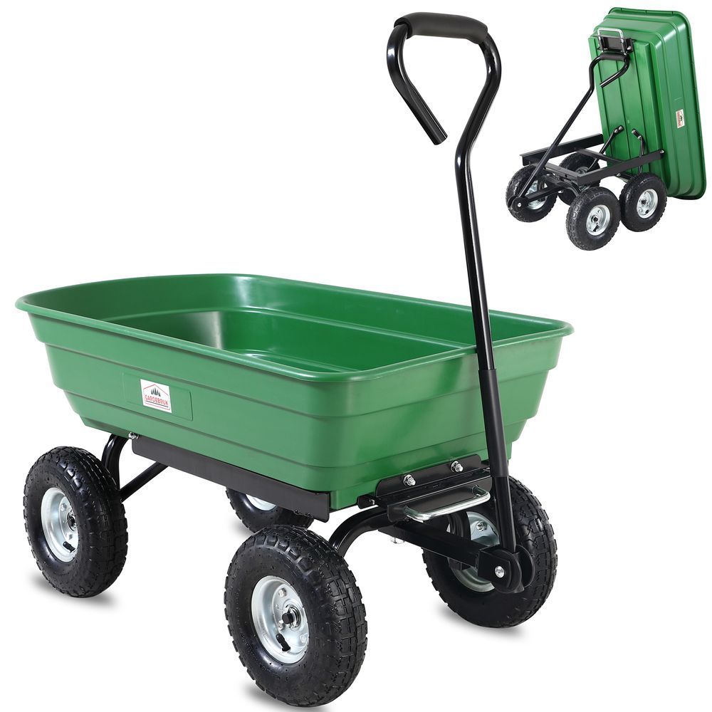 Зелений пляжний візок Green Transport 103,5x51x92,5 см 013399-101496 фото