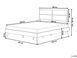 Ліжко POISSY 180 x 200 см (EU Super King) Темний ясен 271738-149822 фото 8