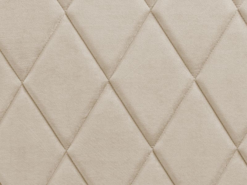 Оксамитовий пуф-ліжко ROCHEFORT 160 x 200 см (розмір EU King) Бежевий 322312-386934 фото