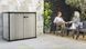 Садова шафа для зберігання Keter PATIO STORE Graphite 004073-9990044 фото 4