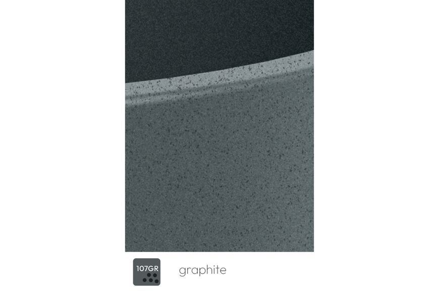 Садовий горщик Prosperplast Rona Graphite 91 л 212754-2220559 фото