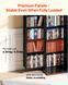 Тумба для DVD-проигрывателей VEVOR с 24 отделениями, отдельно стоящая, 610 x 368 x 1270 мм, компактная тумба для CD, DVD, книг, игровых дисков, для гостиной, домашнего офиса, студии звукозаписи, черная. 5933-CDCCJFBS24GHJOLNM001V0 фото 1