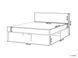 Ліжко PE ротанг AVANTON 140 x 200 см (EU Double) Чорне 322900-611287 фото 10