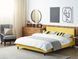 Ліжко оксамитове FITOU 160 x 200 см (EU King Size) Жовте 271924-224506 фото 2