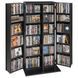 Тумба для DVD-проигрывателей VEVOR с 24 отделениями, отдельно стоящая, 610 x 368 x 1270 мм, компактная тумба для CD, DVD, книг, игровых дисков, для гостиной, домашнего офиса, студии звукозаписи, черная. 5933-CDCCJFBS24GHJOLNM001V0 фото 7