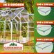 Сталевий фундамент для теплиці 190х190х12 см, оцинкований. 028199-109754 фото 3