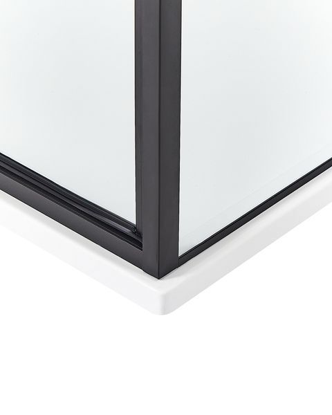 Душова кабіна DARLI 900 x 900 x 1850 мм Чорна 318829-568215 фото