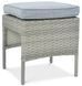 Кутовий диван CORTINA з техноратангу + крісло Dolphin Grey 003215-9990797 фото 12