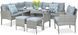 Кутовий диван CORTINA з техноратангу + крісло Dolphin Grey 003215-9990797 фото 1