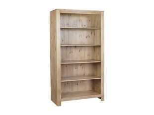 Деревянный книжный шкаф 200 x 110 см с полками Madison, цвет дуб. 4027742-0006764 фото