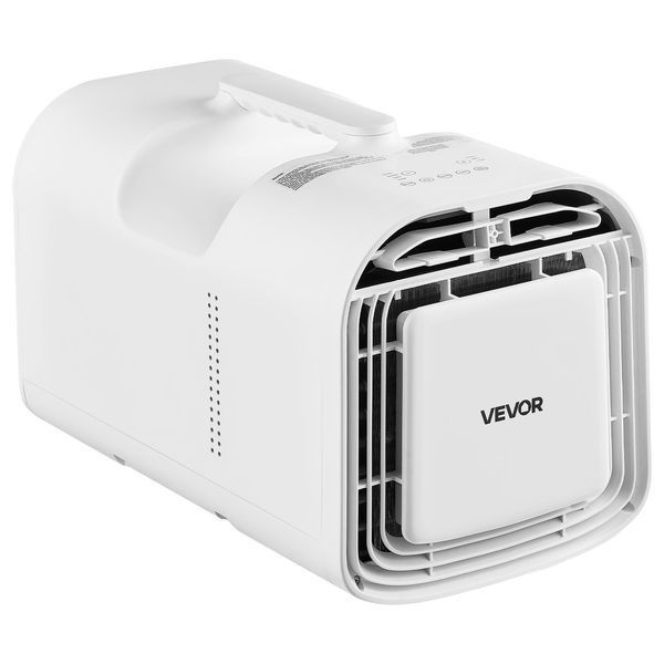 Мобильный кондиционер VEVOR 530 Вт, 3000 BTU, портативный кондиционер с вытяжным шлангом, пультом дистанционного управления и 24-часовым таймером, кемпинговый кондиционер с производительностью 200 м&sup3;/ч для кемпера, палатки, грузовика, белый. 9055-BXSLYKDDDYBH7YNR7001V2 фото