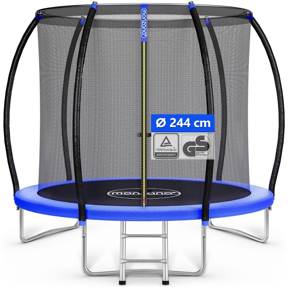Батут &Oslash;244 см із захисною сіткою всередині, сертифікований T&Uuml;V GS. 061599-995203 фото