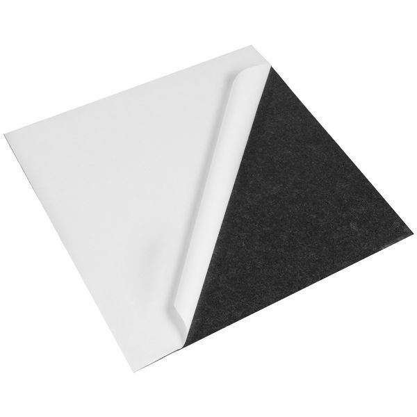 Килимові плитки VEVOR DIY, 24 x 24 дюйми, самоклеючі, м'які, з підкладкою, для спальні та вітальні (упаковка з 15 штук, чорні) 10486-ZZFKDT2424YCT8PQDV0 фото