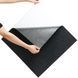 Килимові плитки VEVOR DIY, 24 x 24 дюйми, самоклеючі, м'які, з підкладкою, для спальні та вітальні (упаковка з 15 штук, чорні) 10486-ZZFKDT2424YCT8PQDV0 фото 11