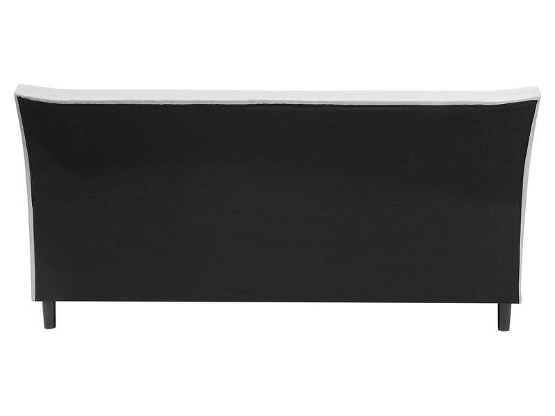 Тканина для ліжка SAVERNE 160 x 200 см (EU King Size) Світло-сіра 239144-28393 фото