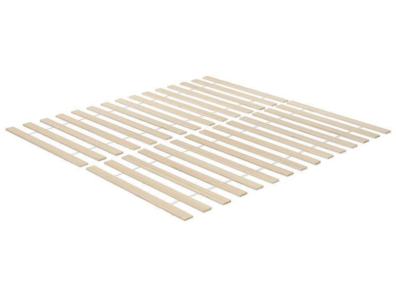 Ліжко з сосни OLENDON 160 x 200 см (EU King Size) Світло-коричневе 324357-583517 фото