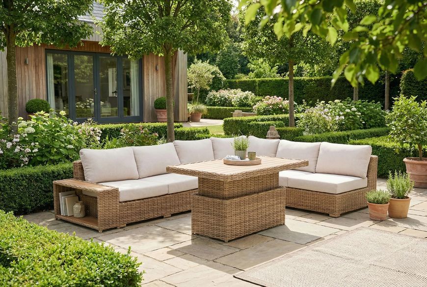 Кутовий диван DELHI Beige Garden - FURRORE 008327-9991499 фото