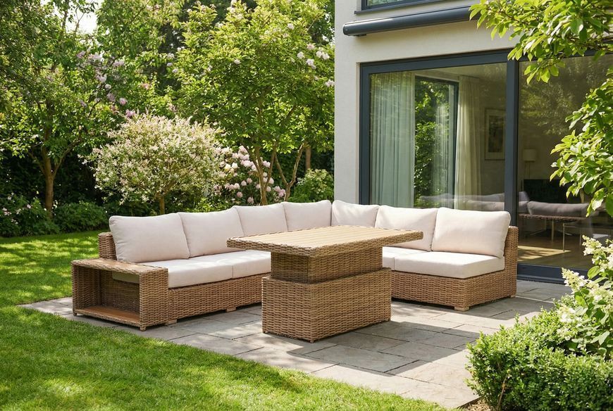 Кутовий диван DELHI Beige Garden - FURRORE 008327-9991499 фото