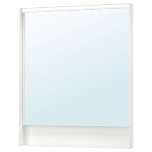 ІКЕА FAX&Auml;LVEN, 595.167.04 Дзеркало з вбудованим підсвічуванням, 80x95 см 595.167.04 фото