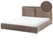 Ліжко букле BAJONNA 160 x 200 см (EU King Size) Коричневий 339317-654449 фото 6