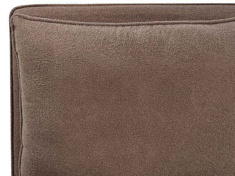 Ліжко букле BAJONNA 160 x 200 см (EU King Size) Коричневий 339317-654449 фото