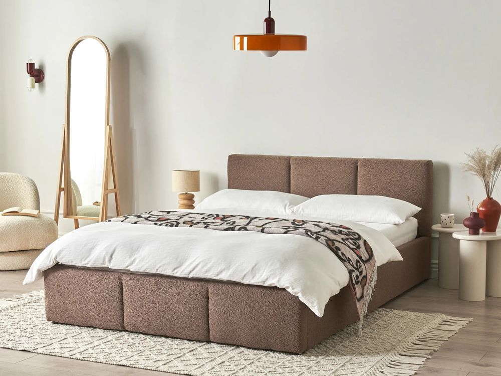 Ліжко-тахта Букле BOUSSE 140 х 200 см (EU Double) Taupe 325047-614799 фото
