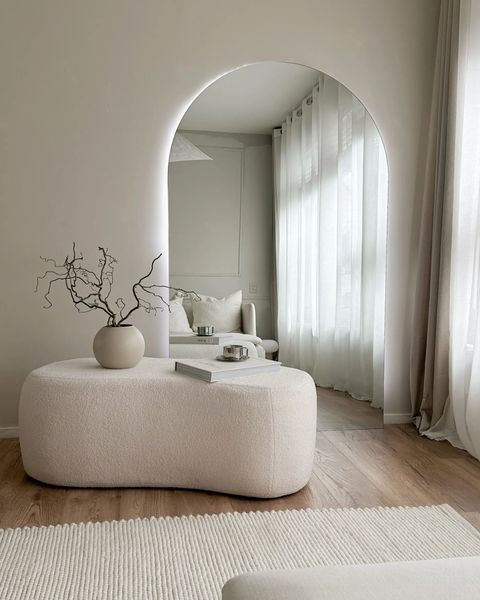Пуф BAYARD Boucle Off-White 323154-606495 фото