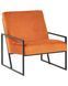 Крісло DELARY Velvet Orange 316017-526453 фото