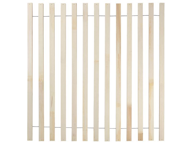 Ліжко з ротангу VARZY з LED-підсвічуванням 180 x 200 см (EU Super King) Коричневий 303483-447650 фото