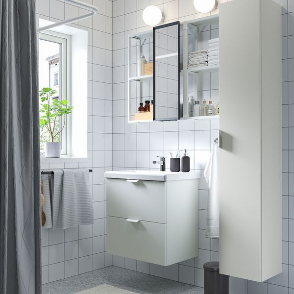 ІКЕА ENHET, 295.472.74 Ванна кімната, білий, 64x43x65 см 295.472.74 фото