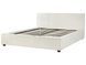 Ліжко букле MIRANDE 160 x 200 см (EU King Size) кольору кремово-білого 314652-565874 фото 6