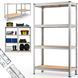 Складской стеллаж 160x90x40, оцинкованный, 700 кг. 116899-106182 фото
