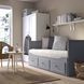 ІКЕА HEMNES ХЕМНЕС, 494.281.14, Ліжко з 3 ящиками, 2 матраци, сірий, &Aring;gotnes жорсткий, 80х200 см 494.281.14 фото 3