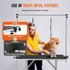 Грумінг-столик VEVOR 1300x617x1818 мм. Столик для грумінгу собак із нержавіючої сталі. Столик для грумінгу собак із вантажопідйомністю 150 кг. Перукарня. Складаний стіл для грумінгу свійських тварин 1137,9x609,6 мм. Ідеально підходить для купання, стрижки 2040-ZDMRZ46INCH0I6658V0 фото 3
