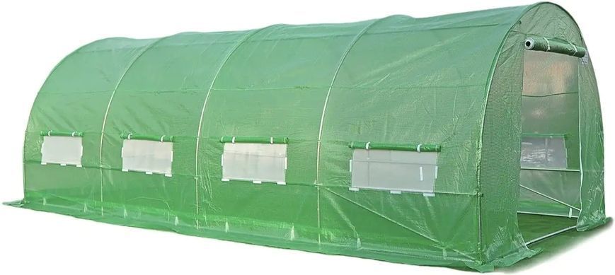 Двухдверный туннель 3х6х2 - 18м2, зеленый 002956-9991102 фото