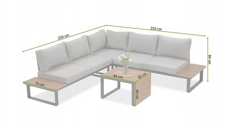 Комплект садових меблів Focus Garden 007586 007586 фото