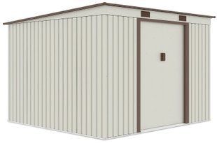 Сарай для інструментів OREGON 261x241 см бежевий - Hardmaister 004043-9990203 фото