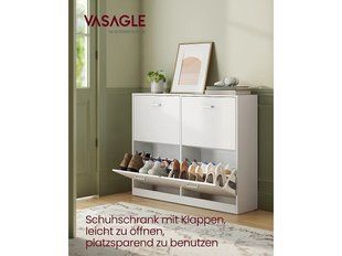 Шафа для взуття 24x105,5x82,7 см біла 4817092-0005889 фото