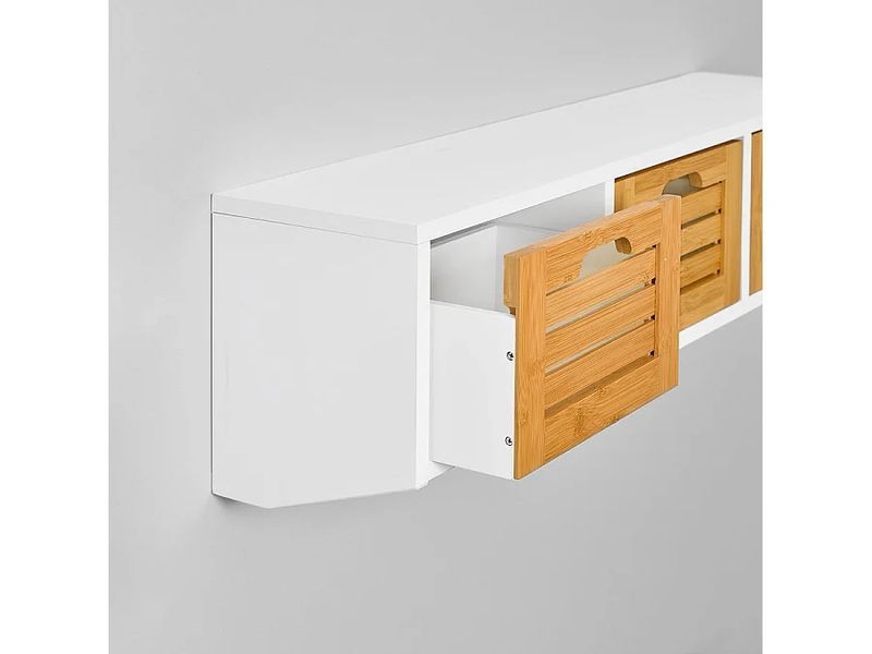Настенная полка с 3 корзинами FHK19-WN 1259363-0006667 фото