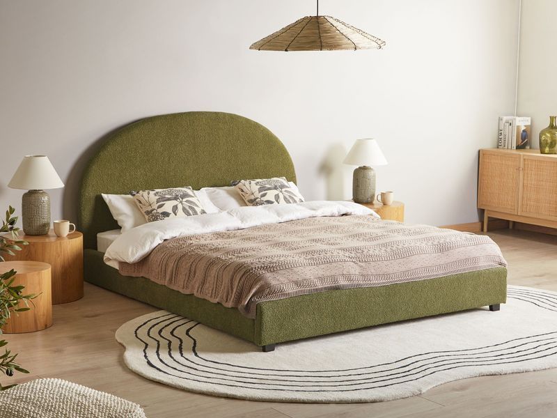 Ліжко водяне Boucle VAUCLUSE 160 x 200 см (EU King Size) Olive Green 323236-612420 фото