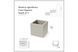 Садовий горщик Prosperplast Coro Square Sand 47 л 458748-2220569 фото 2