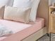 Простирадло на резинці HOFUF Бавовна 180 x 200 см Рожеве 286315-301633 фото 2