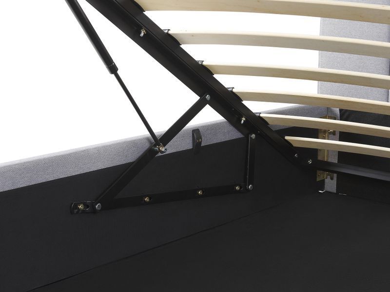 Тканина для отоманки DREUX 180 x 200 см (EU Super King) Світло-сіра 312173-242317 фото