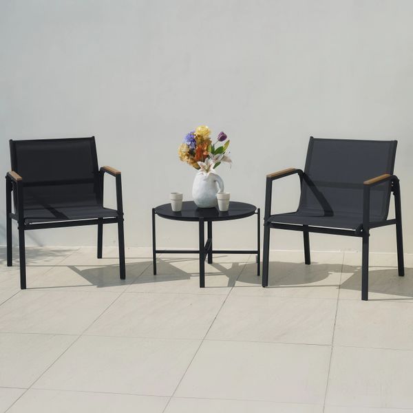Комплект черной мебели для балкона MANGO - Focus Garden 007085-9990355 фото
