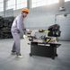 Ленточная пила по металлу VEVOR со стойкой, прямоугольный пропил 17 x 30 см, двигатель 1,1 кВт, регулировка угла 0&ndash;45&deg;, регулируемая скорость, для металла, дерева и пластика. 0293-WSJSSPDJBKXZEYJ1XV2 фото 8